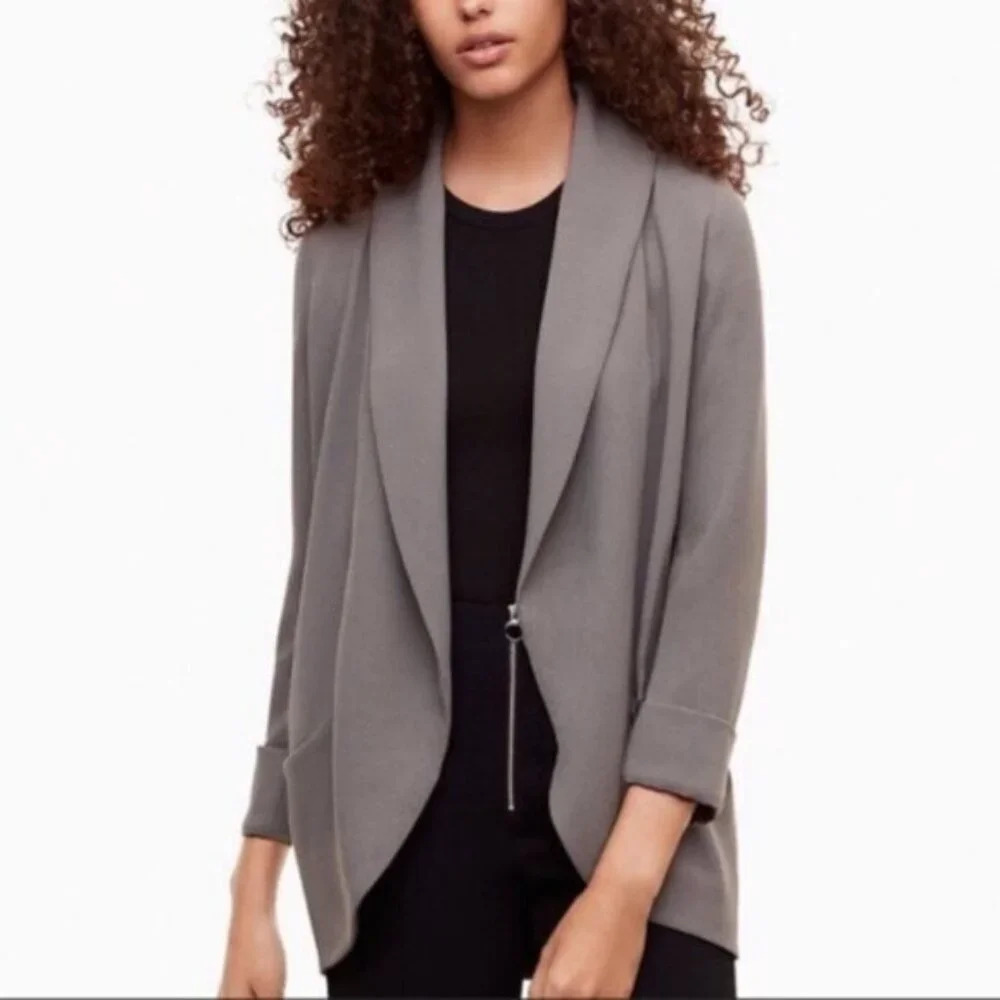 Aritzia Gray Blazer